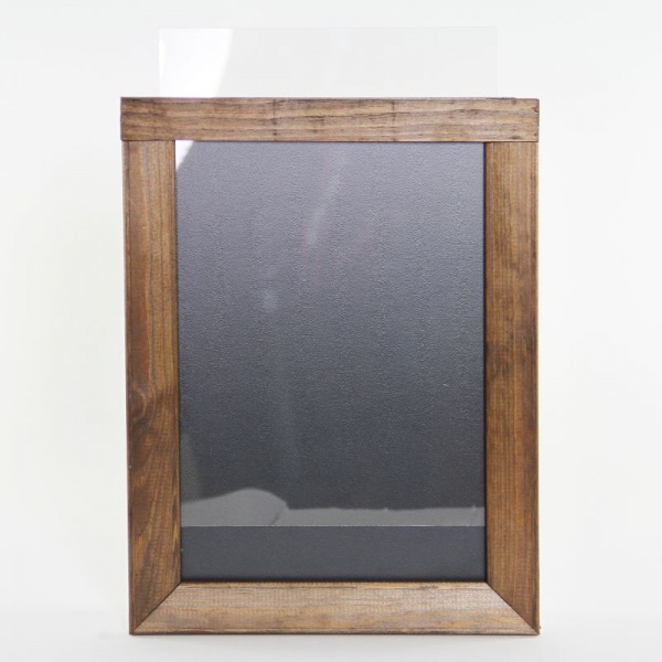 Wooden A3 Poster Frame And Chalkboard - 420 x 297mm